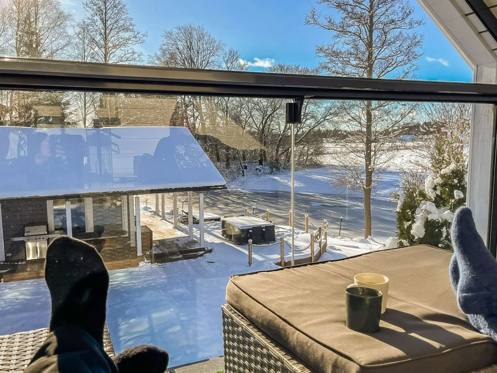 Villa jokiranta-Binnen