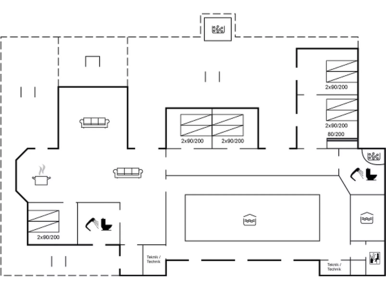"Xaverius" - 30m from the sea-Binnen