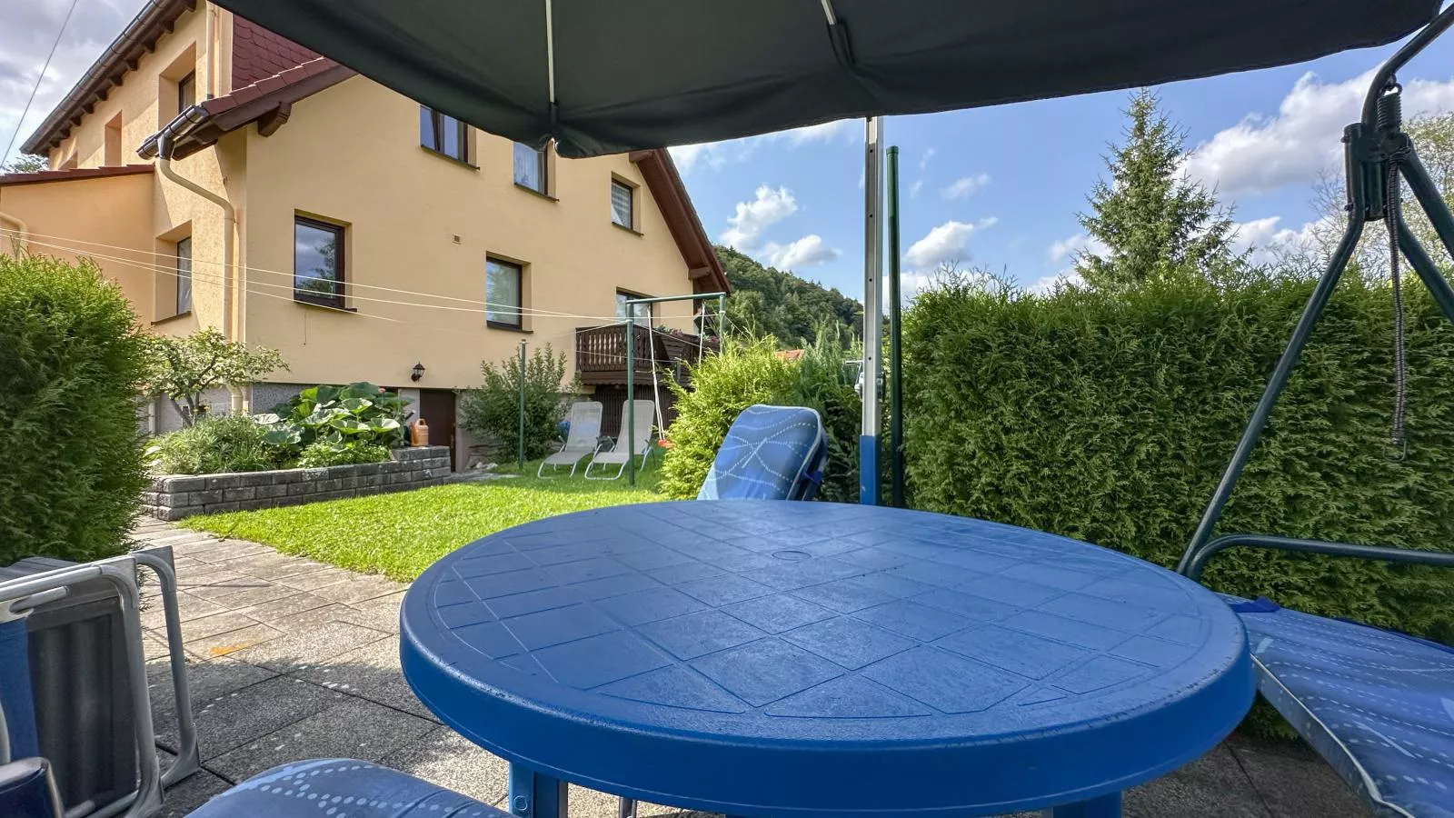 Am Tennelberg-Tuinen zomer