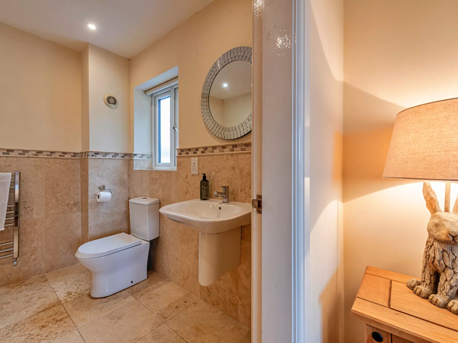 Groes Faen Bach Farmhouse-Binnen