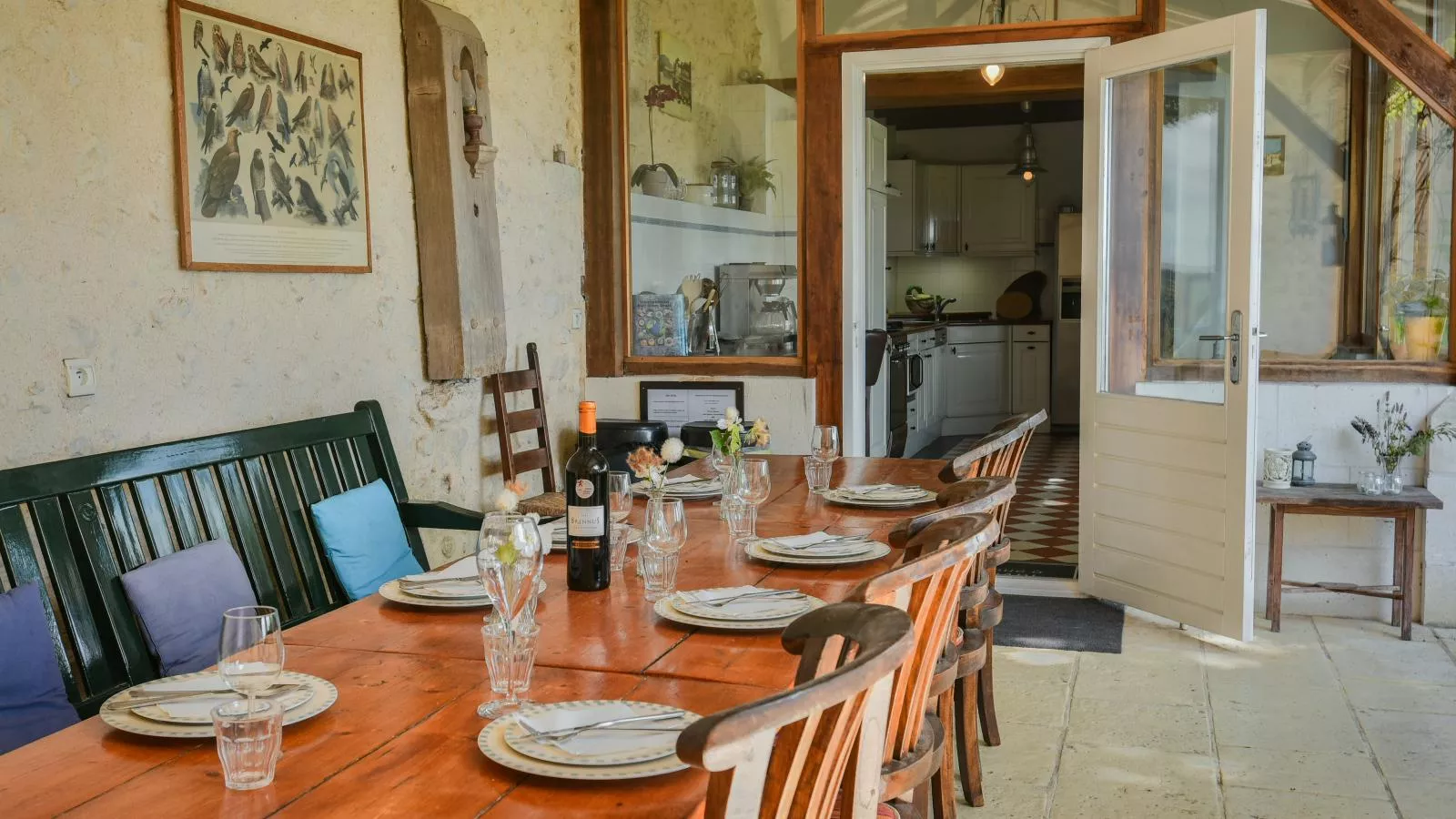 Maswari en Drapeau-Terrasbalkon