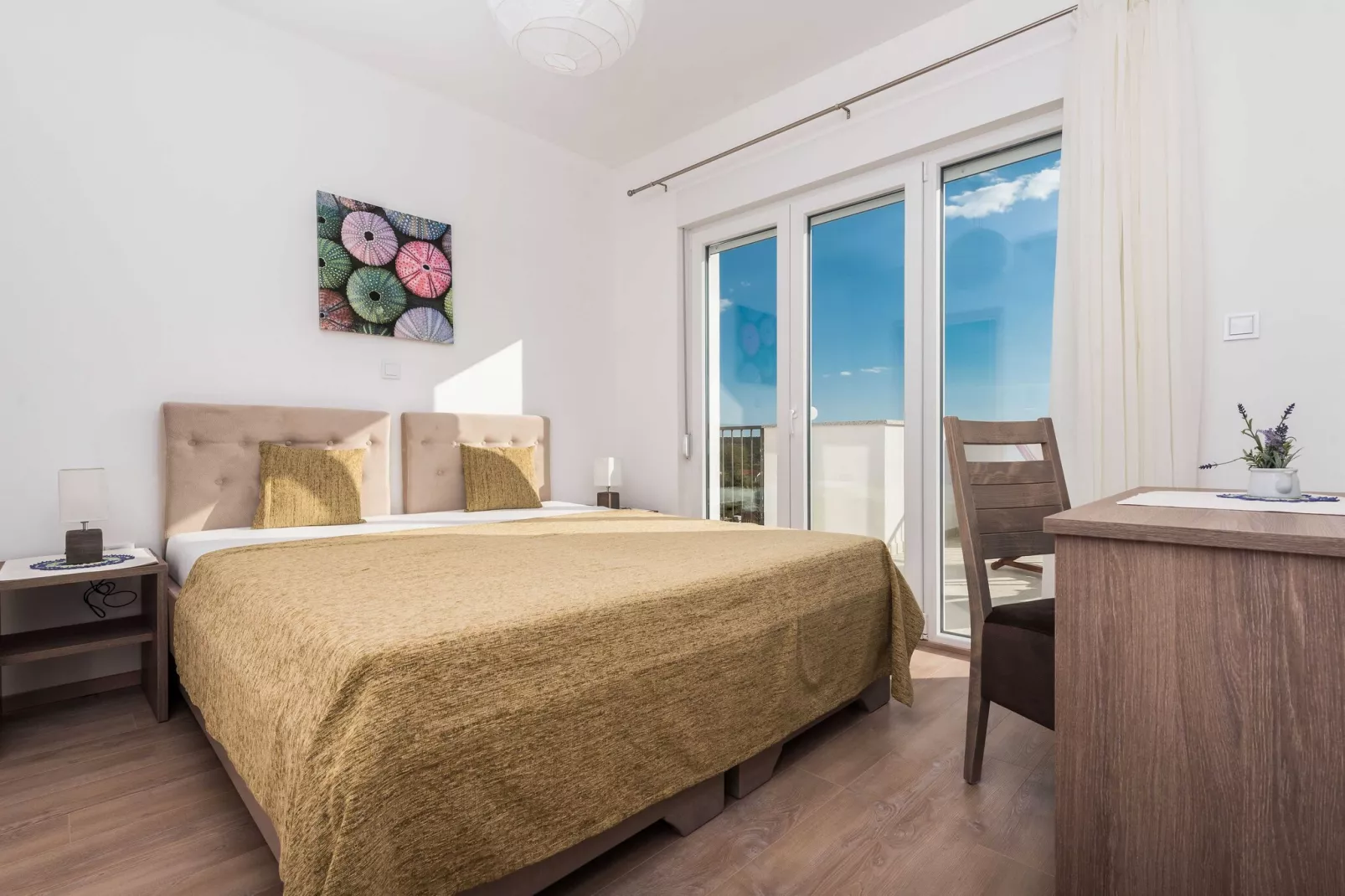 Luxury Escape with Swimming Pool & Modern Design - Four Bedroom Villa with Sea View and Private Pool ( Villa 8)-Slaapkamer