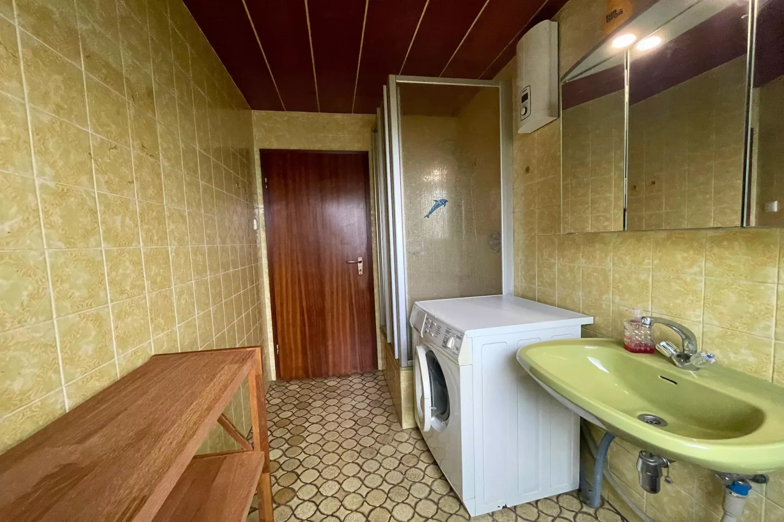 Ferienhaus Birresborn-Badkamer