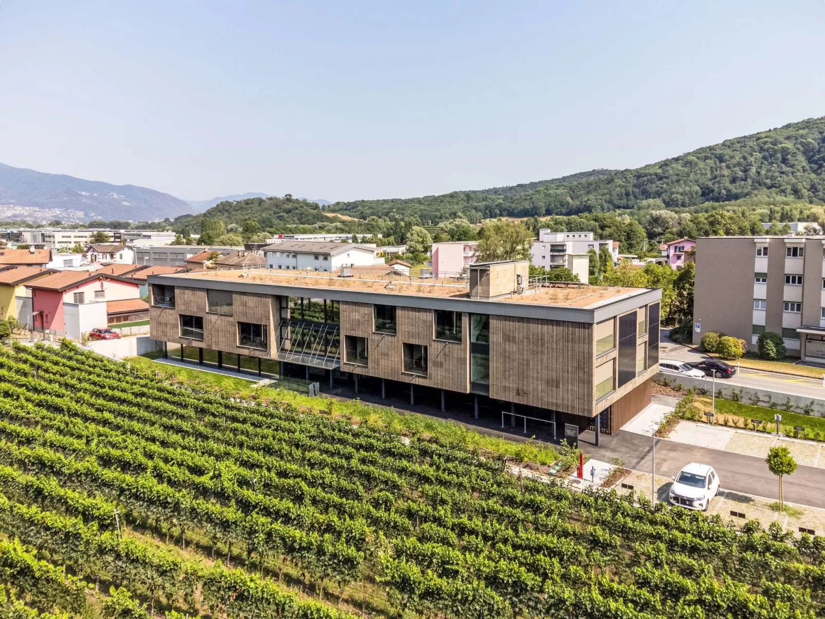 Lo Scudo di Stabio 1 Zi.Studio Süd.-Buiten