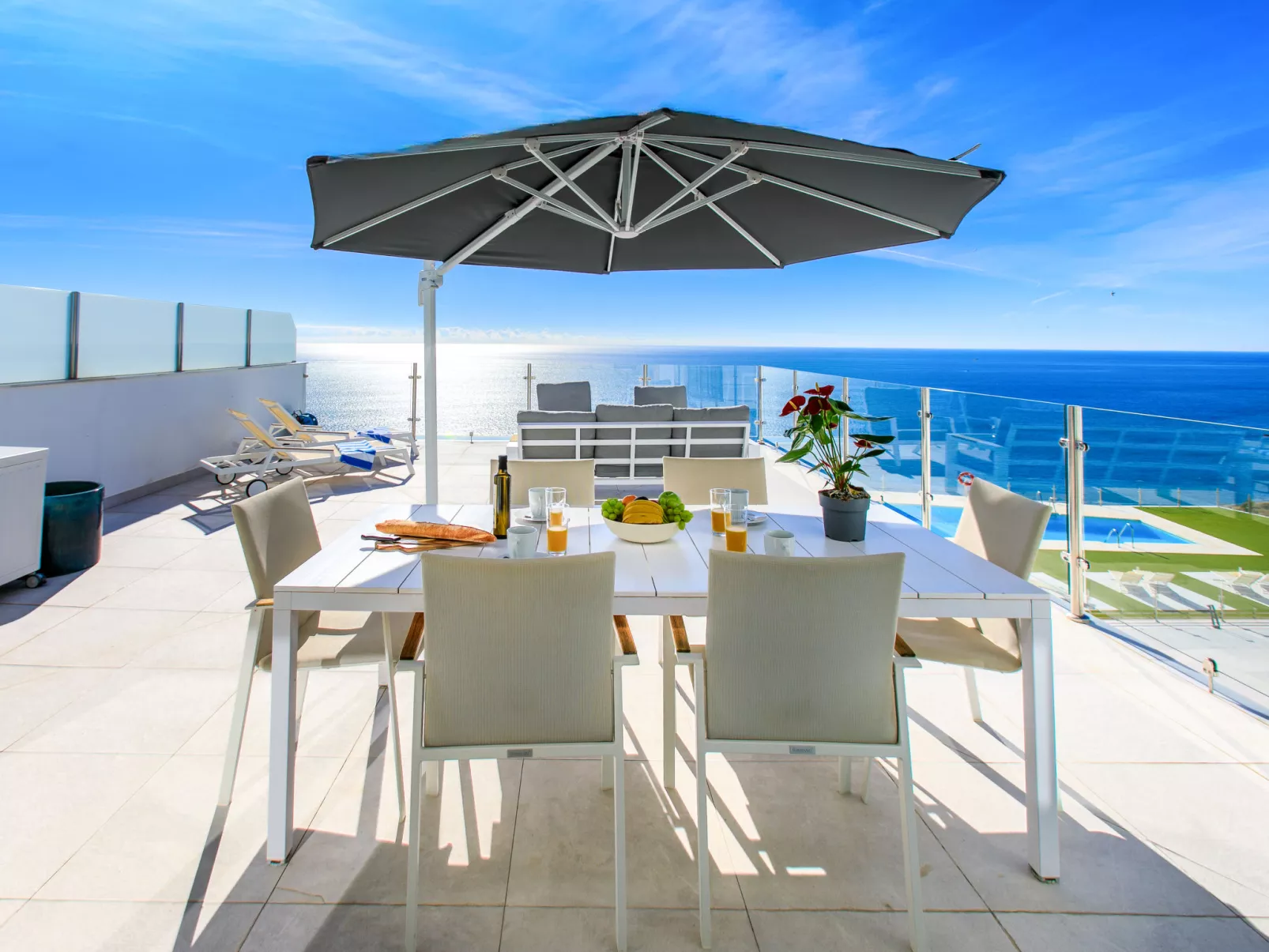 Ocean view sauna & Spa-Buiten