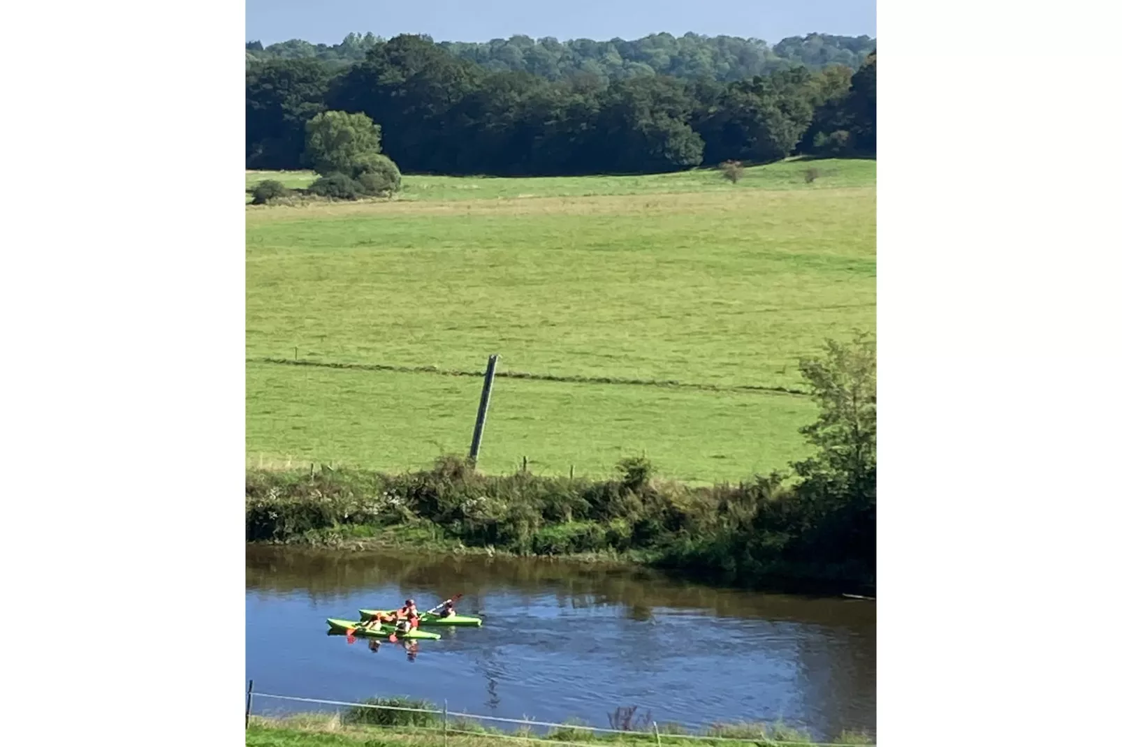 La Vue Phénoménale-Gebieden zomer 1km