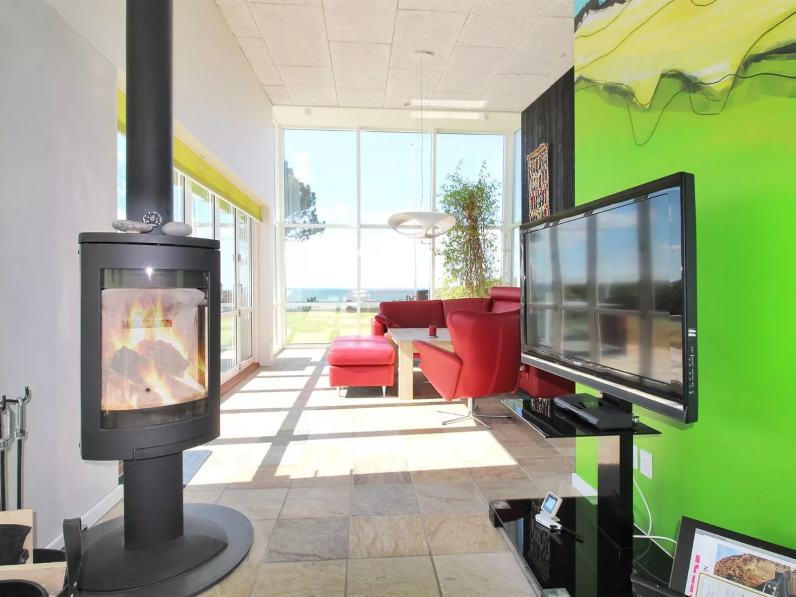 "Amia" - 20m from the sea-Binnen