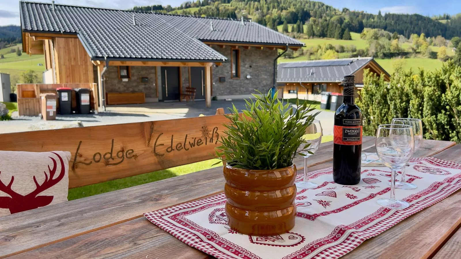 Grebenzen Lodge Edelweiss-Sfeer