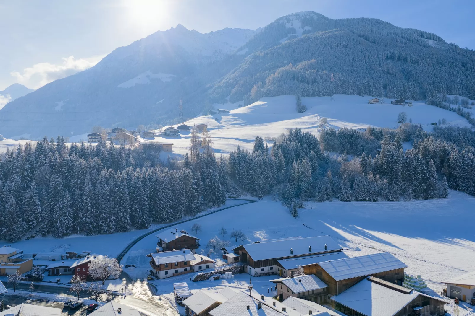 Apartment "Schattberg"-Gebied winter 5km