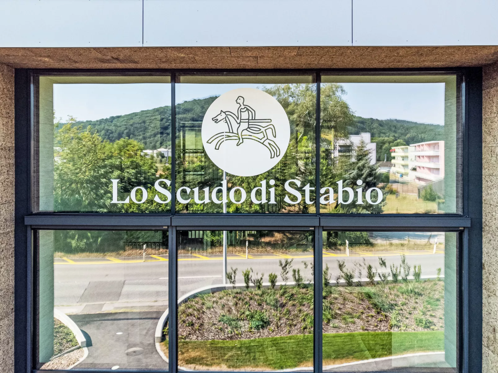 Lo Scudo di Stabio 1 Zi.Studio Süd.-Buiten
