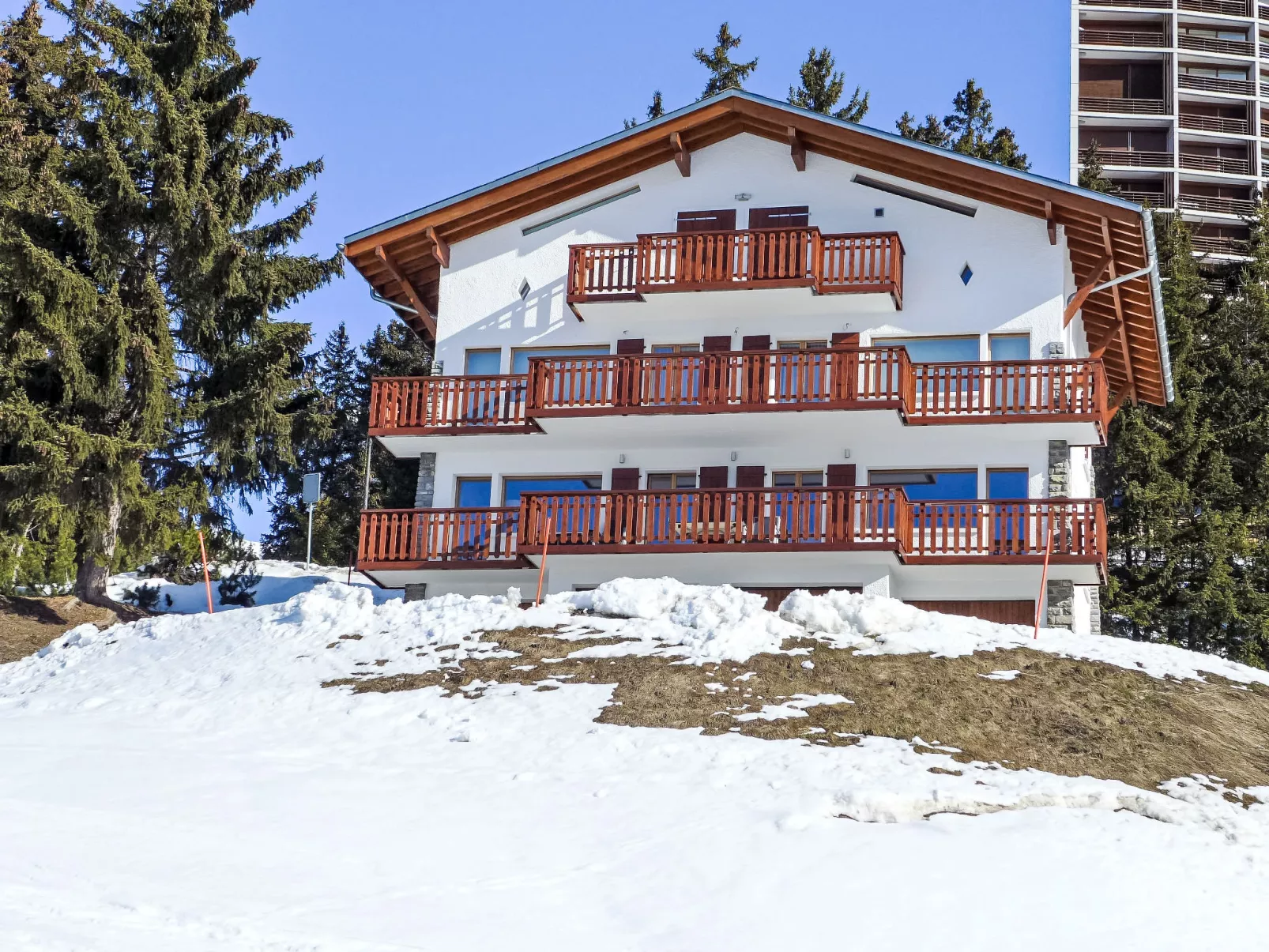 Les Aiguilles Vertes Rez supérieur-Buiten