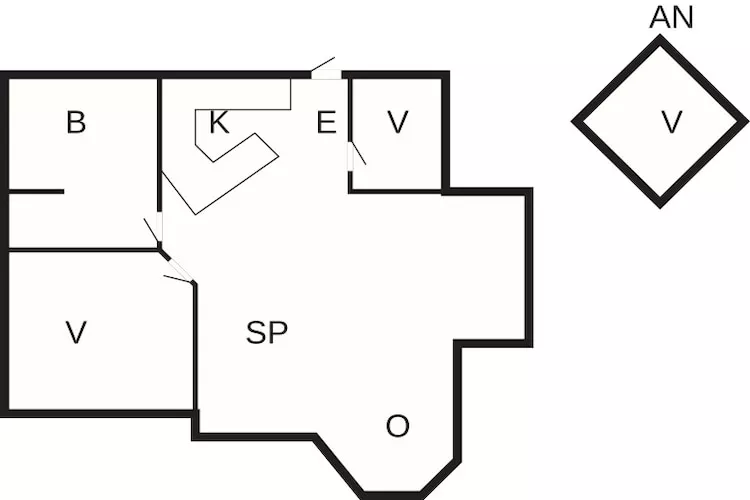 8 persoons vakantie huis in Ebeltoft-By Traum-Plattegrond