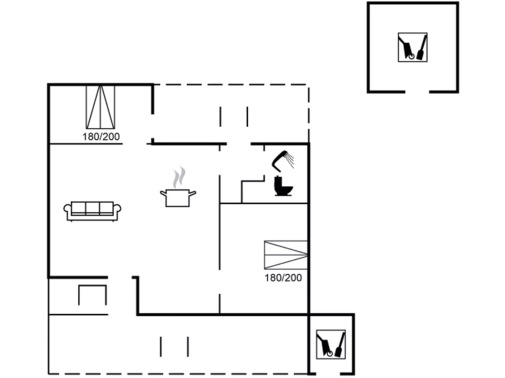 "Bosse" -  from the sea-Binnen