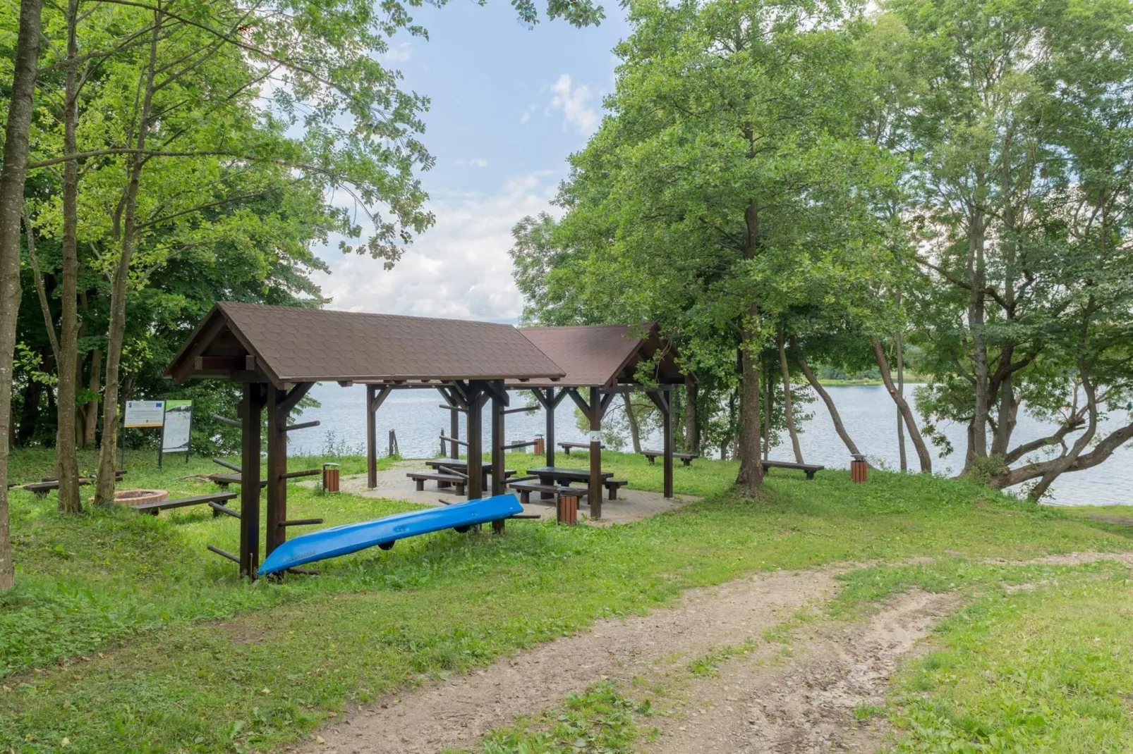 Dom wakacyjny dla 5 osób w Przewozie-Gebieden zomer 1km