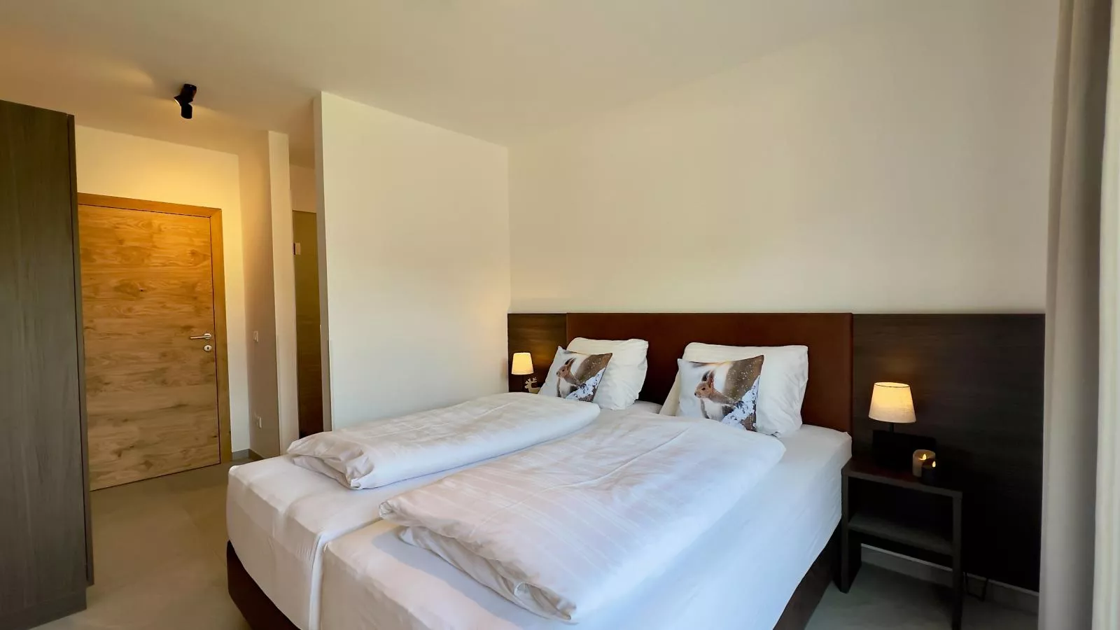 Almchalet Alpenglück-Slaapkamer