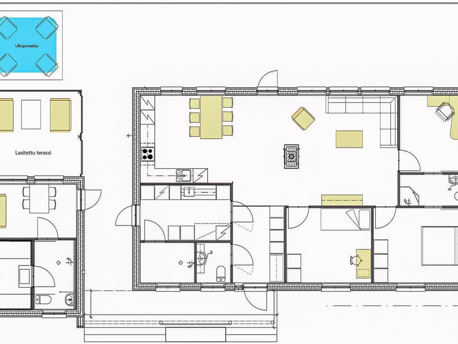 Villa karhentimantti-Binnen