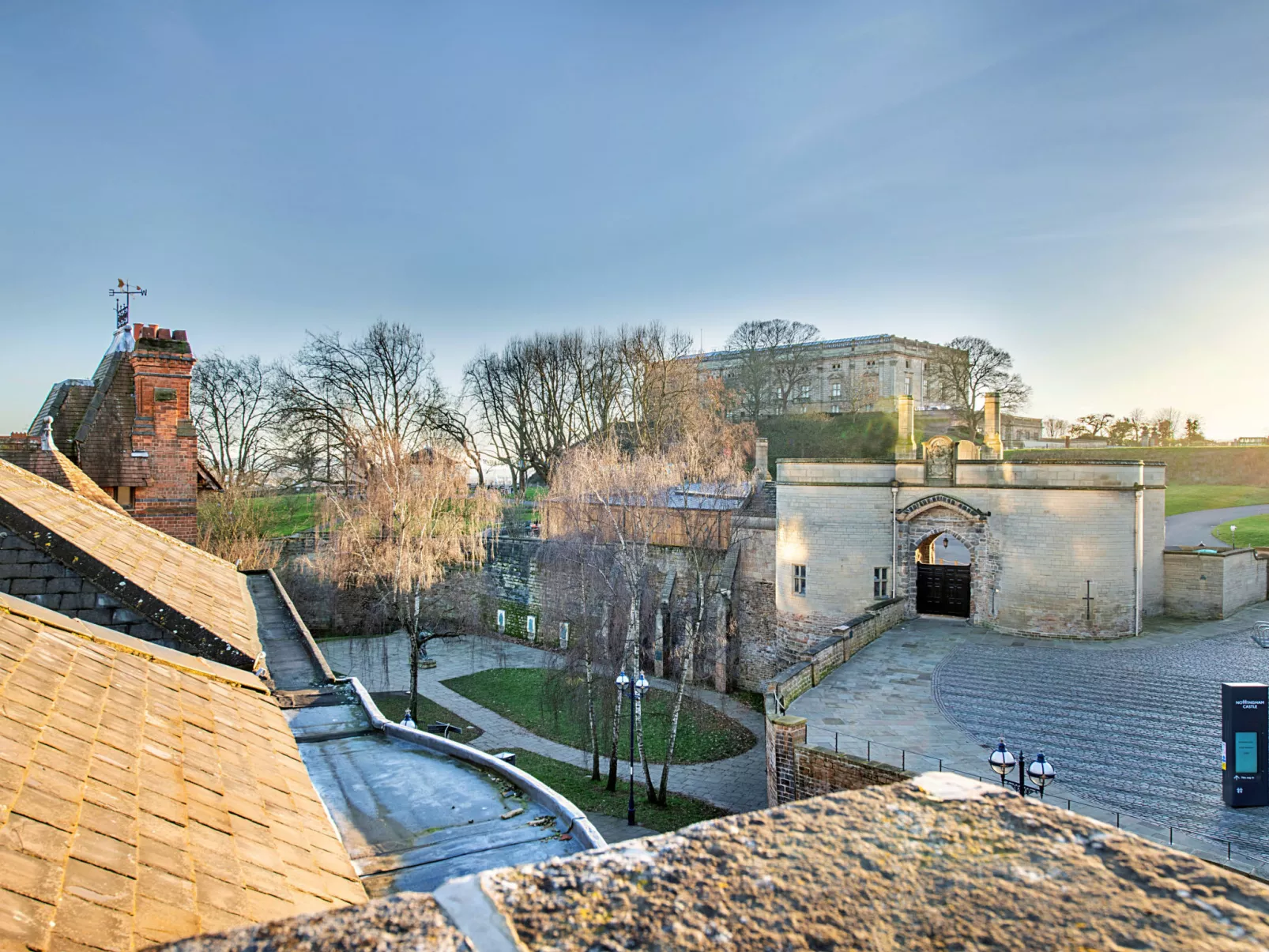 Castle House Nottingham-Buiten