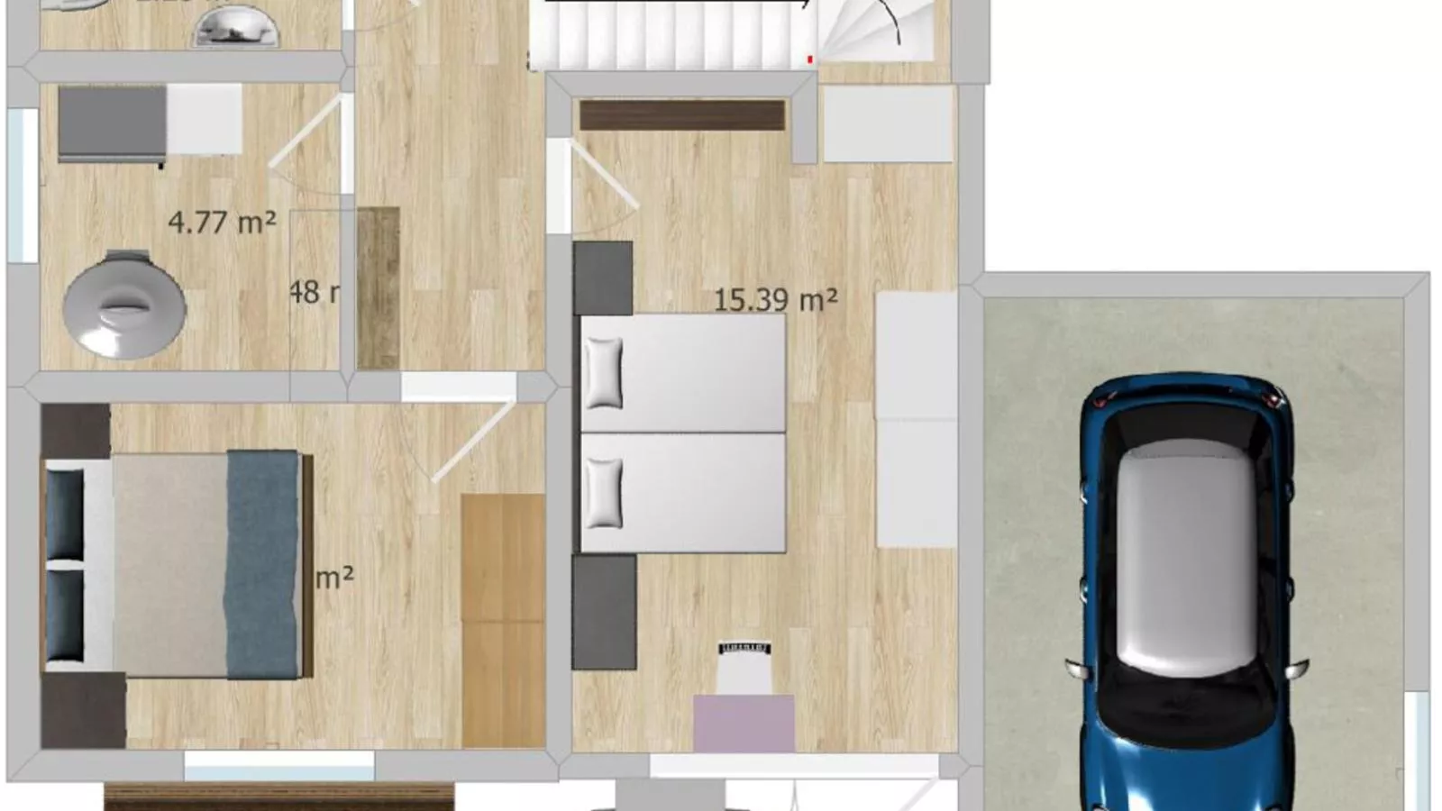 Haus Maria-Plattegrond