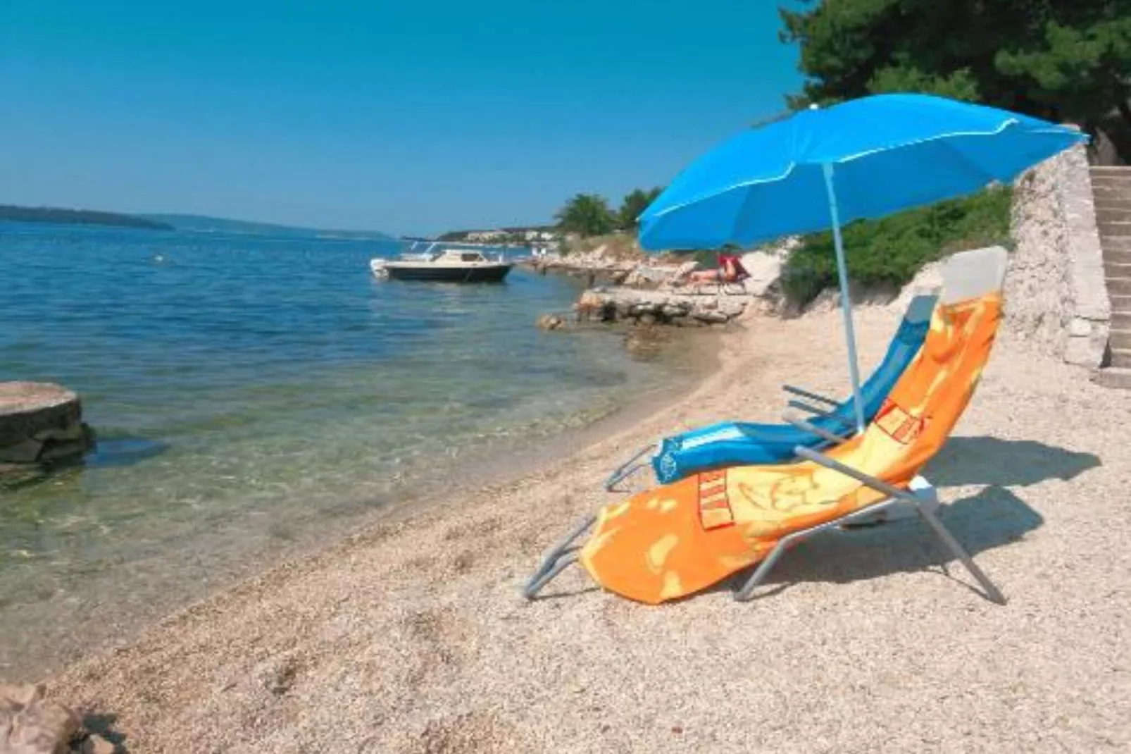 Apartment Libe with Sea View Trogir - Two Bedroom Apartment with Balcony-Buitenlucht