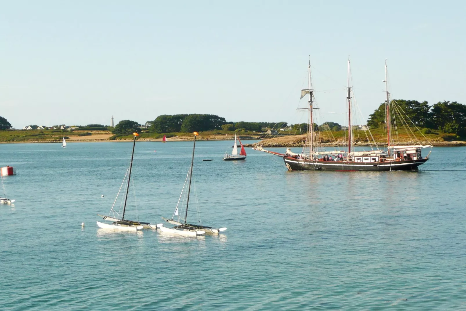 Doppelhaushälfte in Plouguerneau-Gebieden zomer 5km