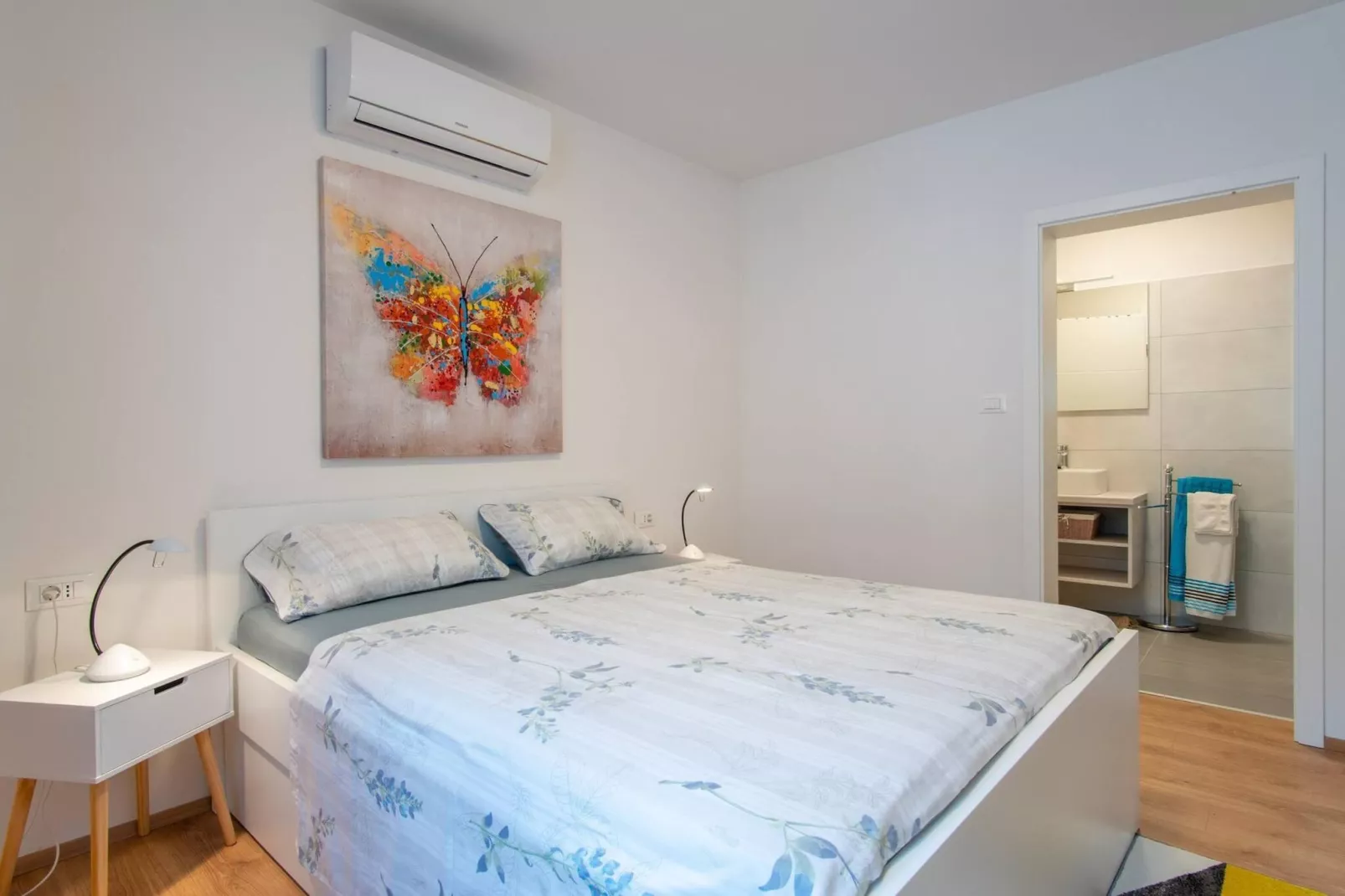 Beach house Festini-Slaapkamer