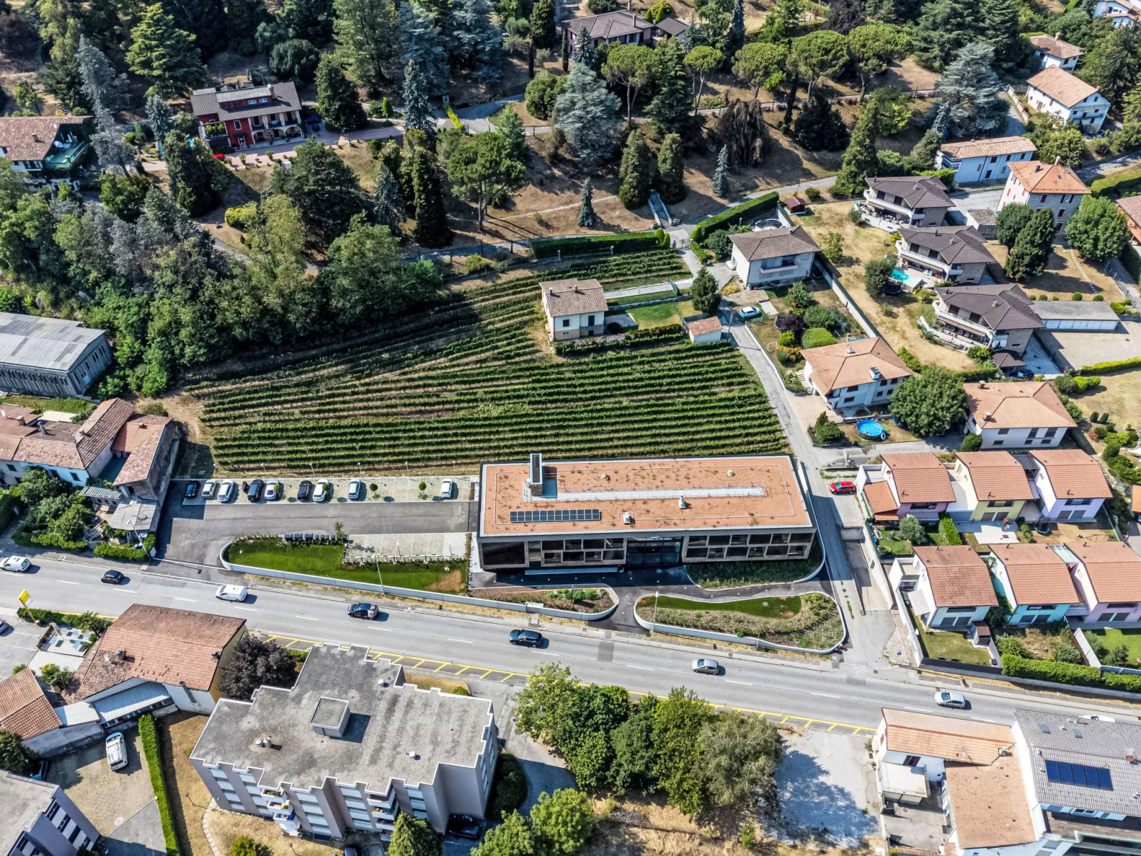 Lo Scudo di Stabio 1.Zi.Studio Nord-Buiten