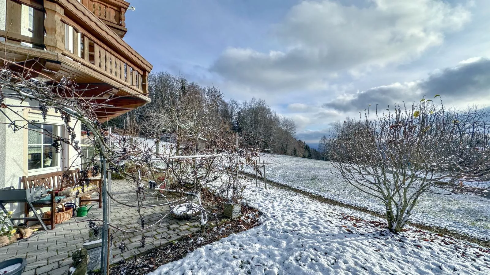 Sonnenwald-Uitzicht winter