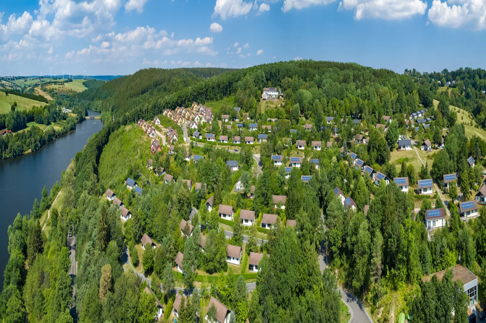 Eifelpark Kronenburger See 9-Gebieden zomer 20km