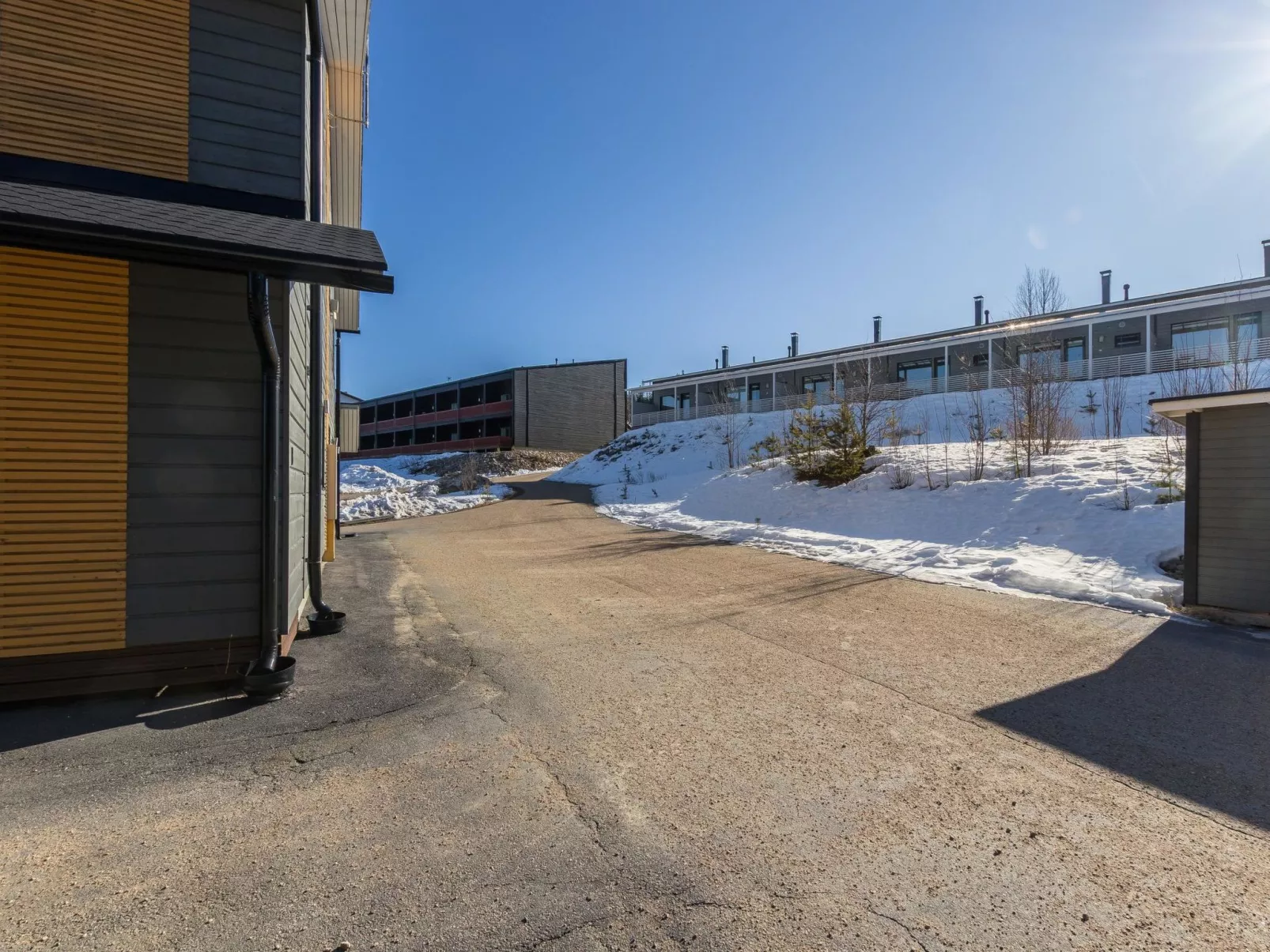 Hallan karhu b, paritalo-Binnen