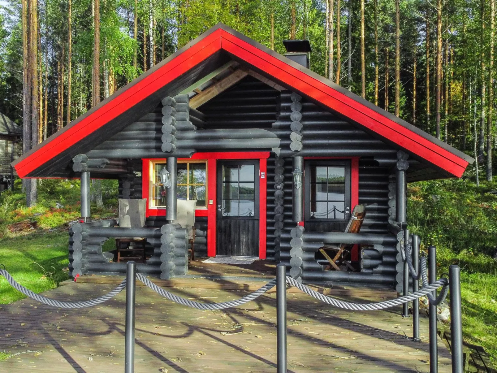 Mäntyranta lodge-Binnen