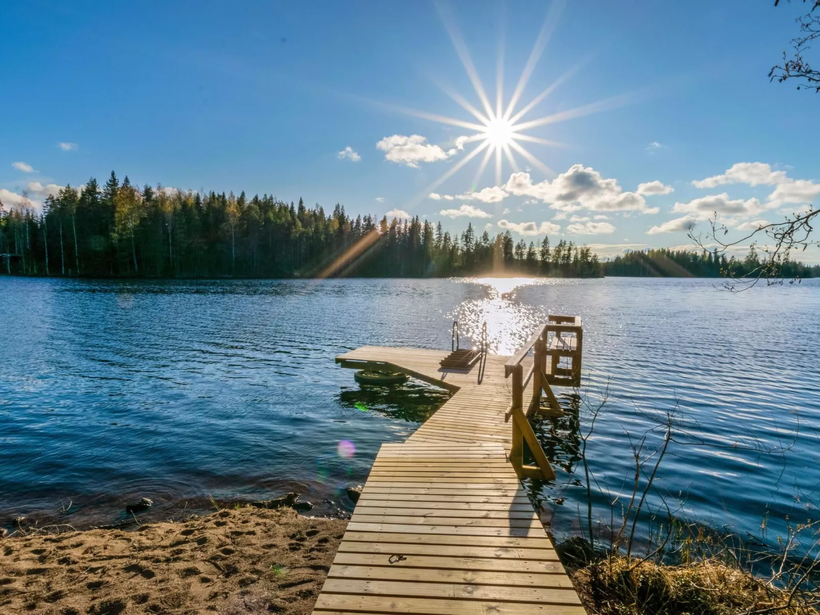 Järven idylli-Binnen