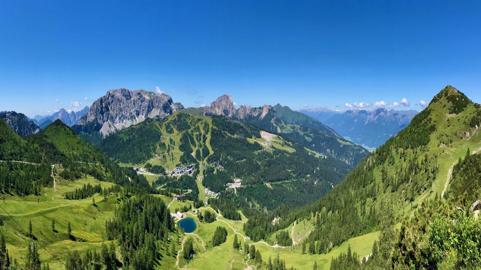 Casa Nostra-Gebieden zomer 20km