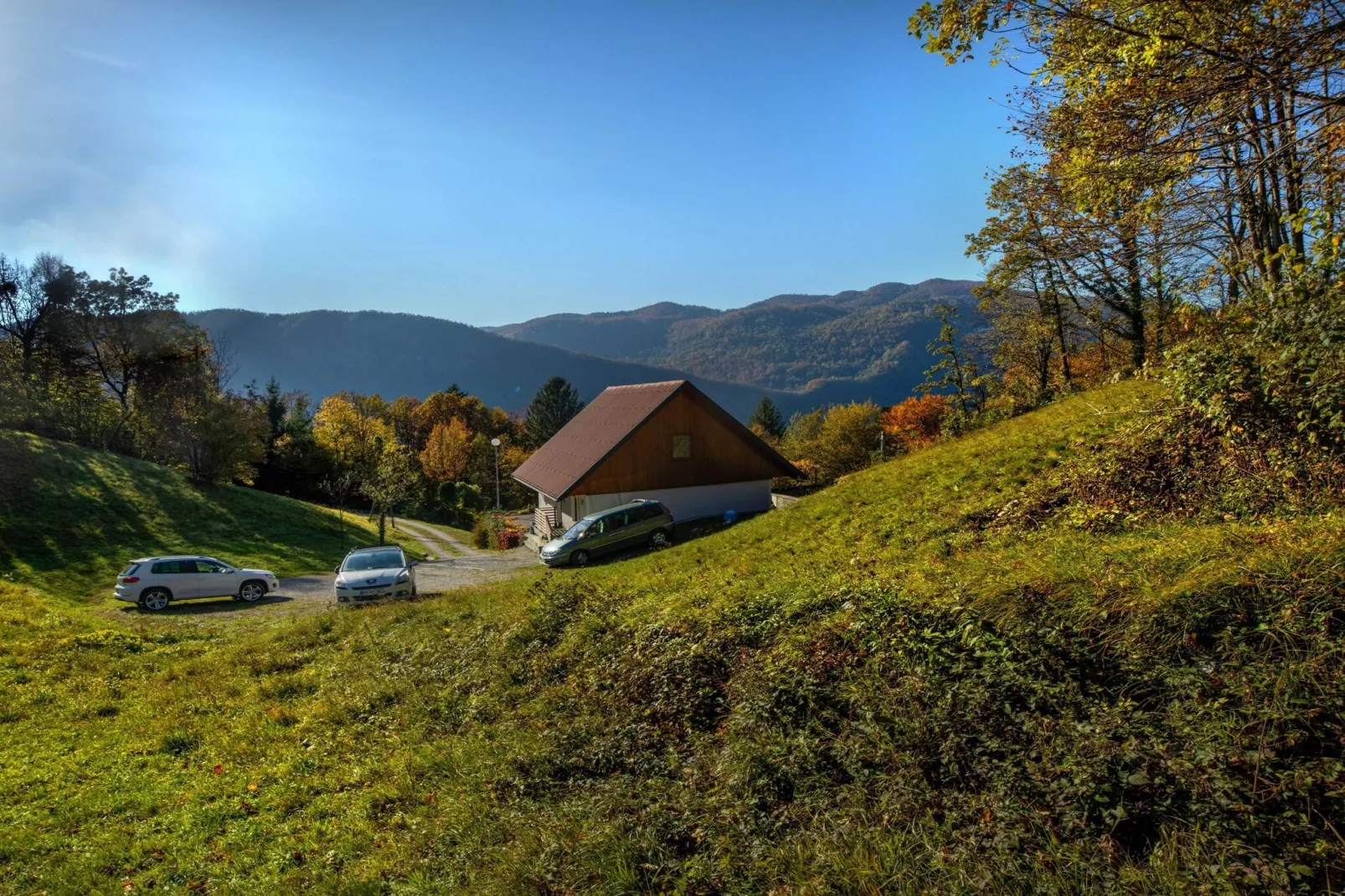 Holiday Home Slap with Sauna and BBQ - Two Bedroom Holiday Home-Buitenlucht