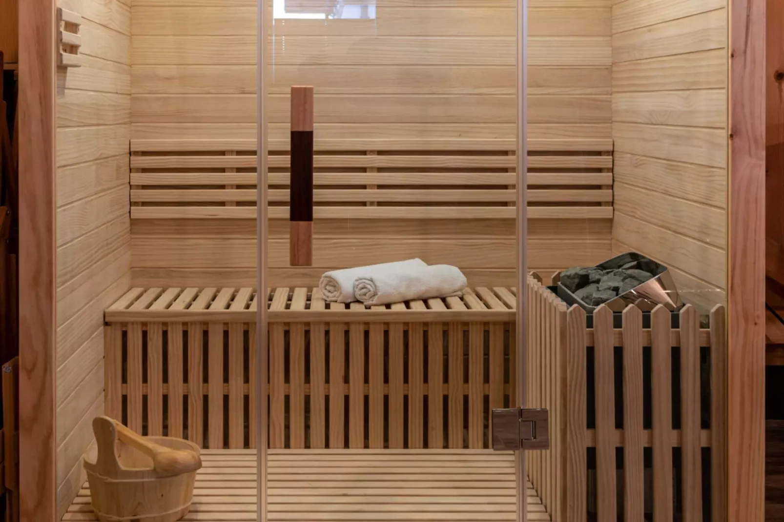 Echo Valley Hillside Holiday Home with Sauna - Two Bedroom Holiday Home with Sauna-Sauna