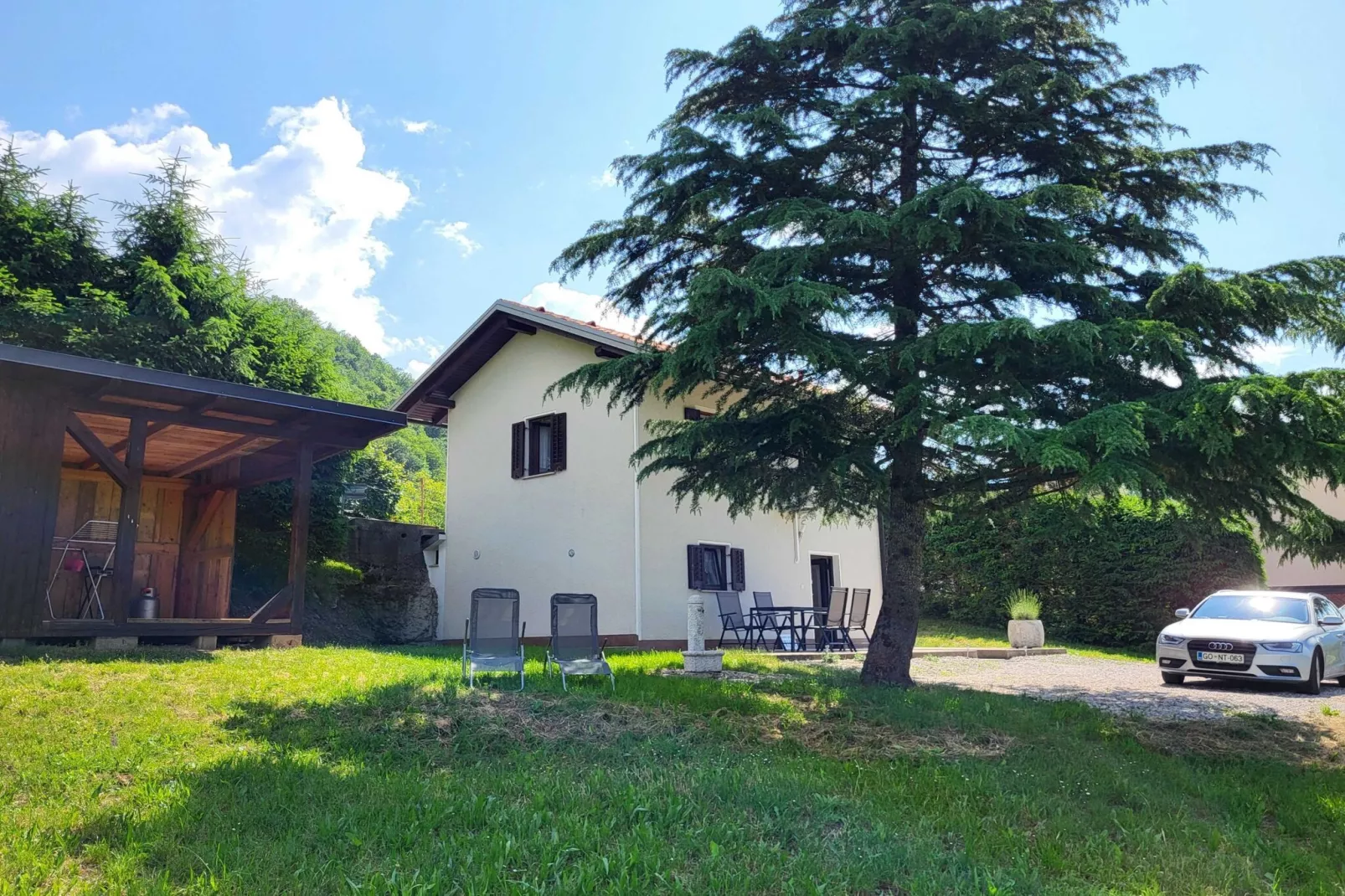Peaceful Countryside Holiday Home with Terrace - One Bedroom Holiday Home with Terrace-Buitenlucht