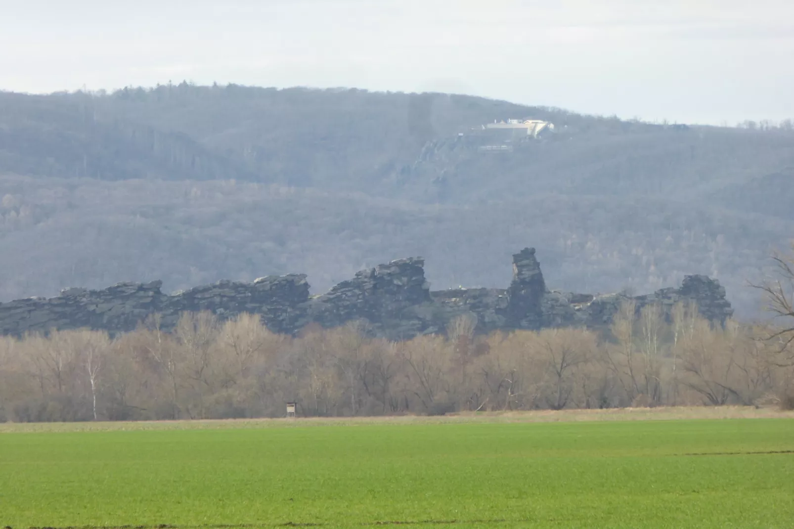 Teufelsmauerblick-Gebieden zomer 5km