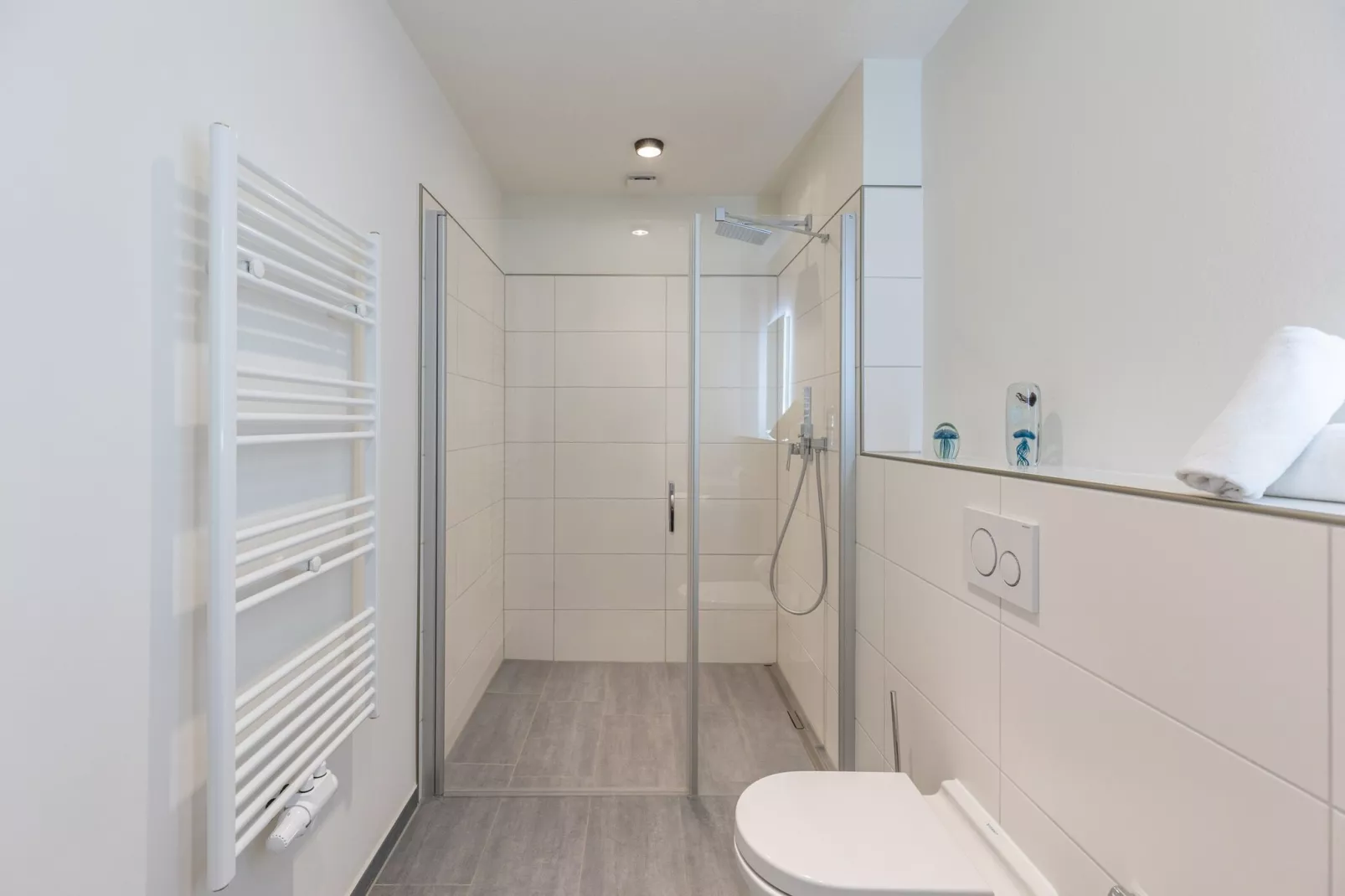 Deichblick de Luxe auf Nordstrand-Badkamer