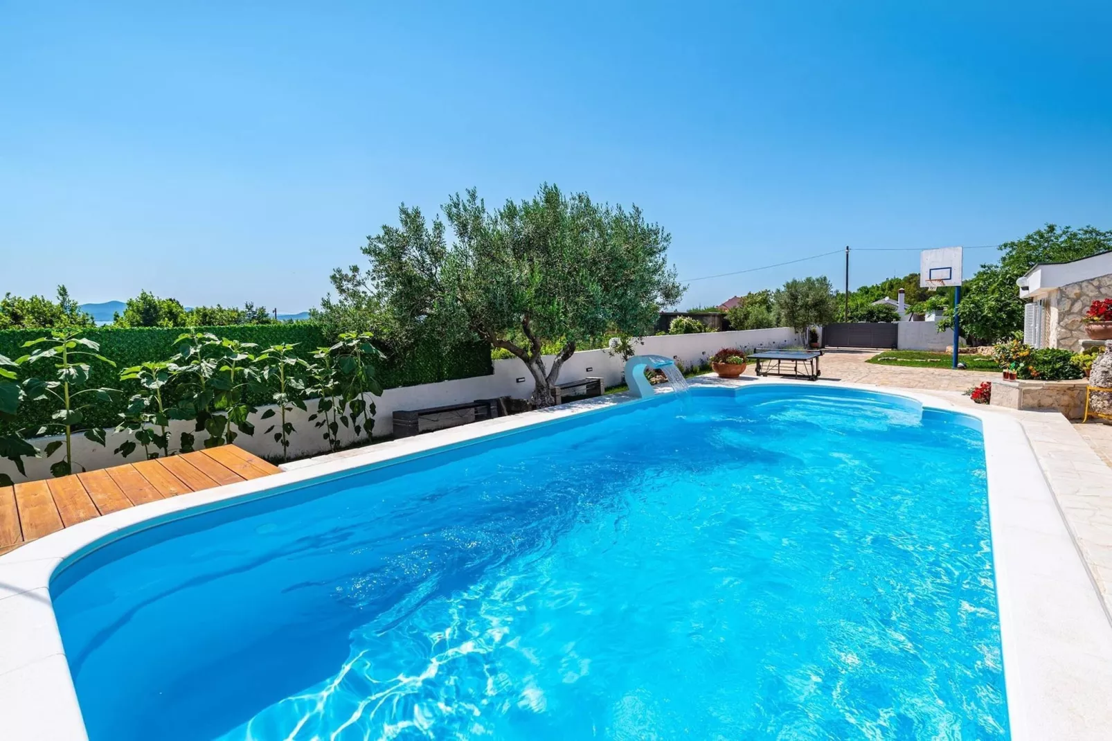 Sea view Villa Elia-Zwembad