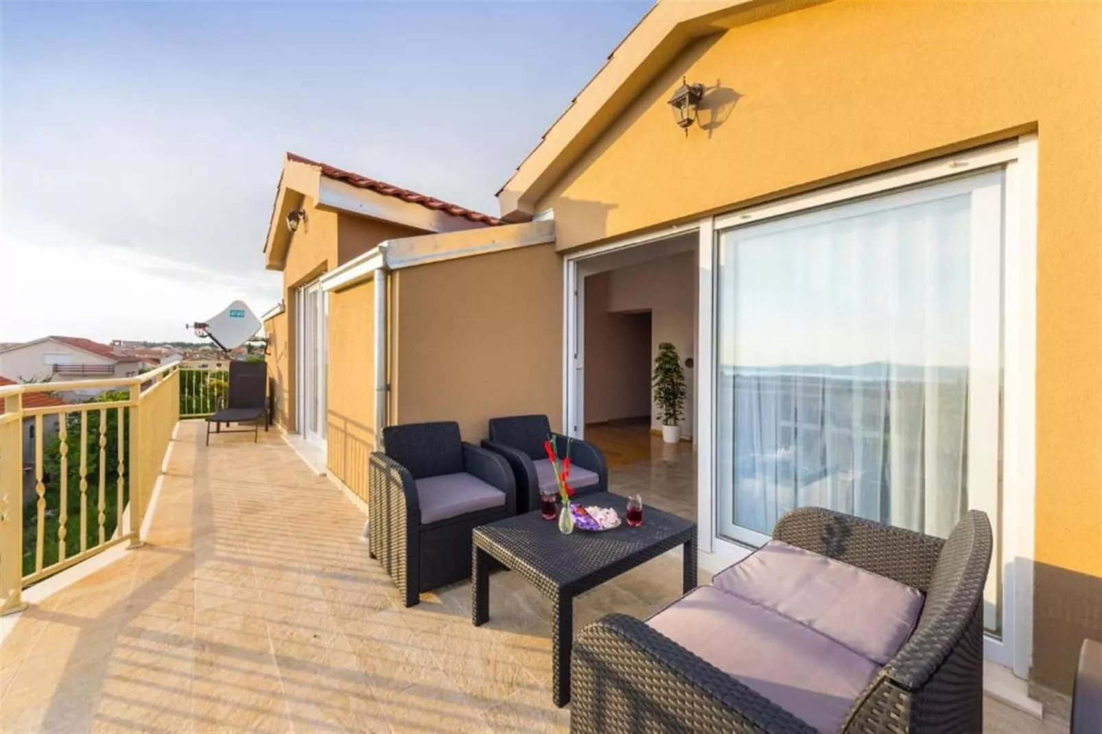 Penthouse apartment Zadar-Terrasbalkon