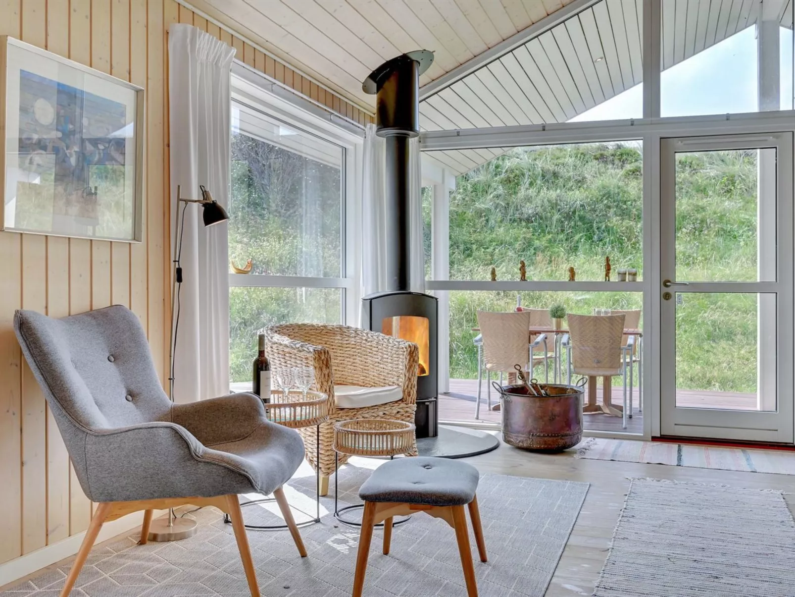 "Asvalde" - 150m from the sea-Binnen