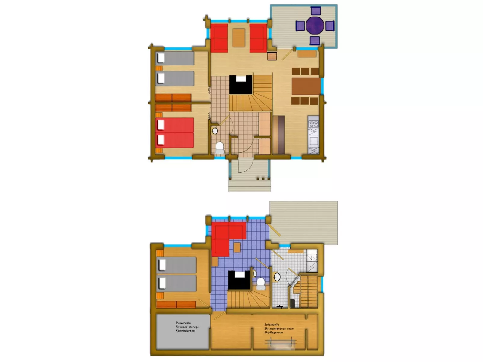 Villa paasisalo-Binnen