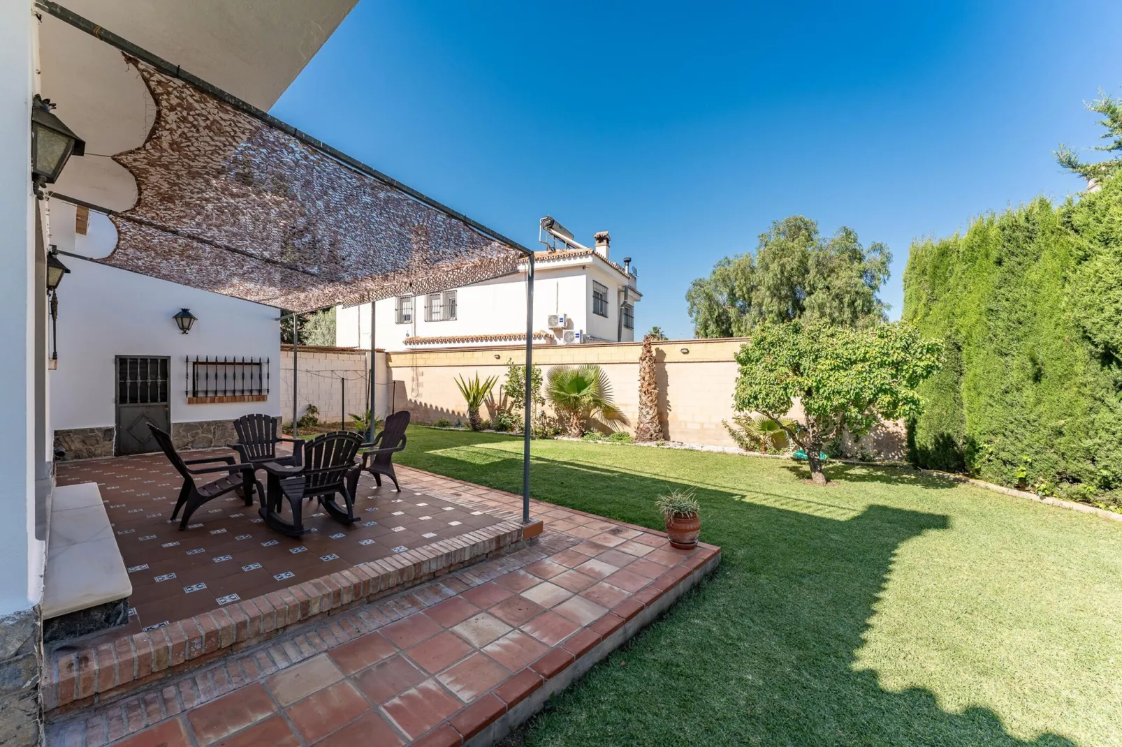 CT 387 - Faro's Villa Lola en Churriana - Málaga-Terrasbalkon