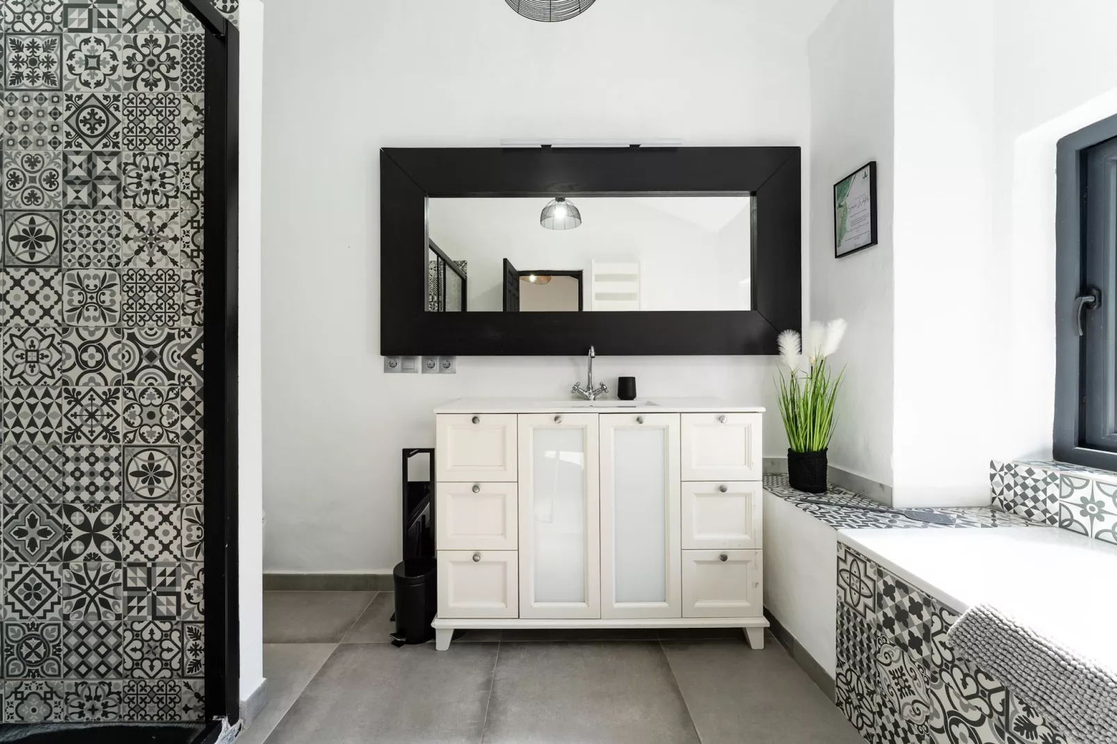 CT 390 - Faros Zen Ohm & Yoga Retreat - Cortijo Pura Paz in Casarabonela-Badkamer