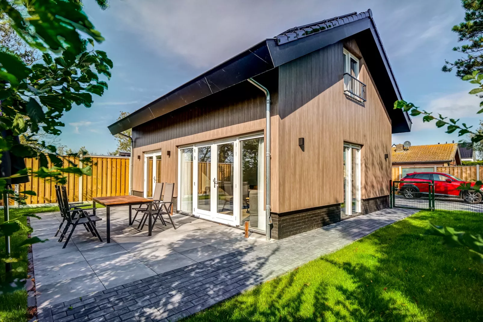 Huis Zee-Terrasbalkon