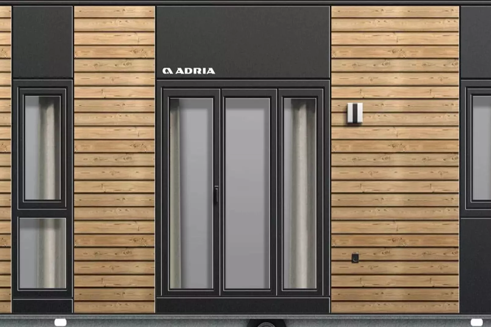 Mobile Homes Strasko Novalja Olive 34 qm für 5 Pers-Plattegrond