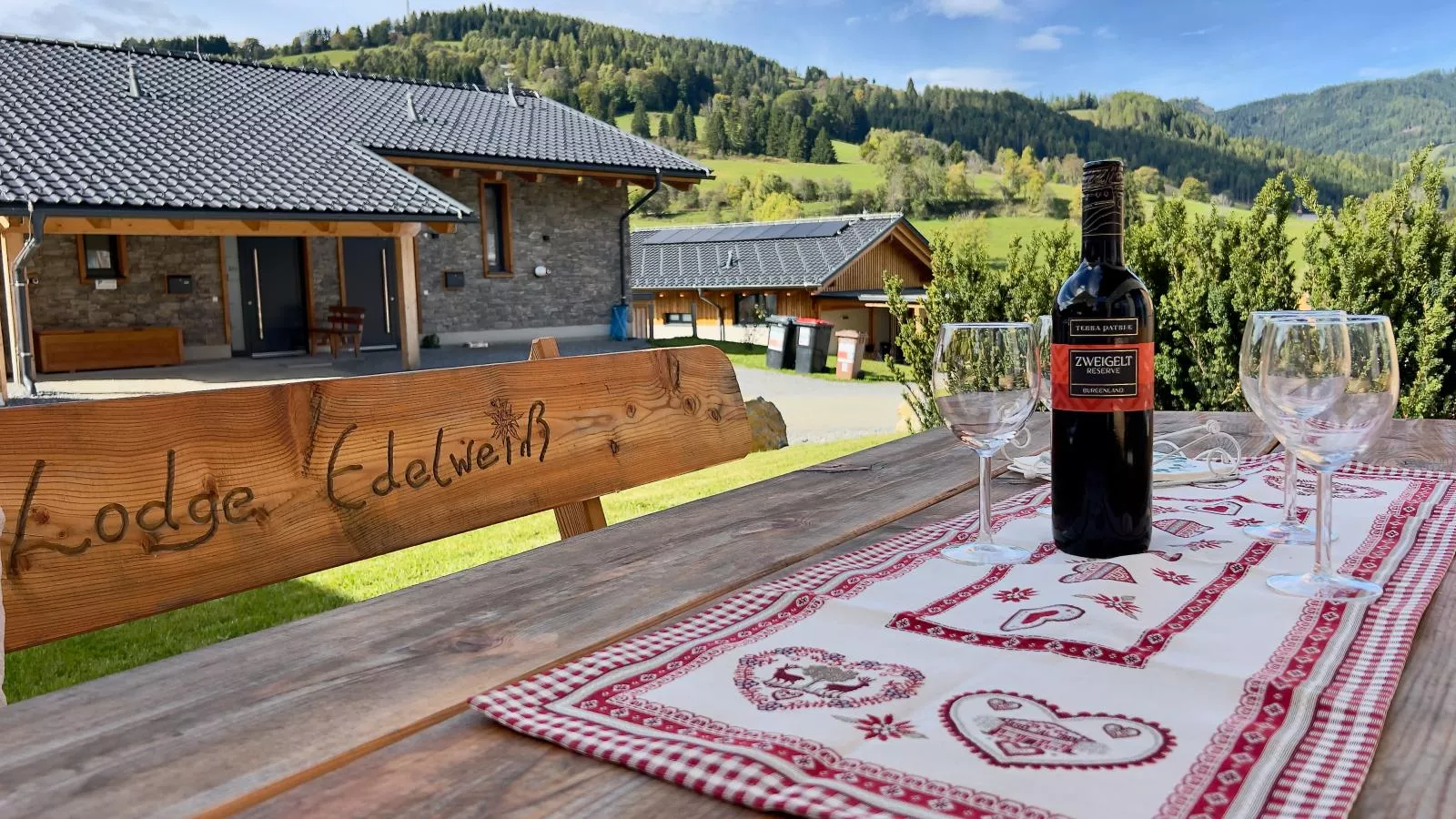 Grebenzen Lodge Edelweiss-Sfeer