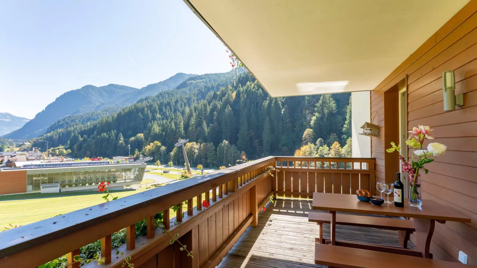 Drei Berge Top 4-Terrasbalkon