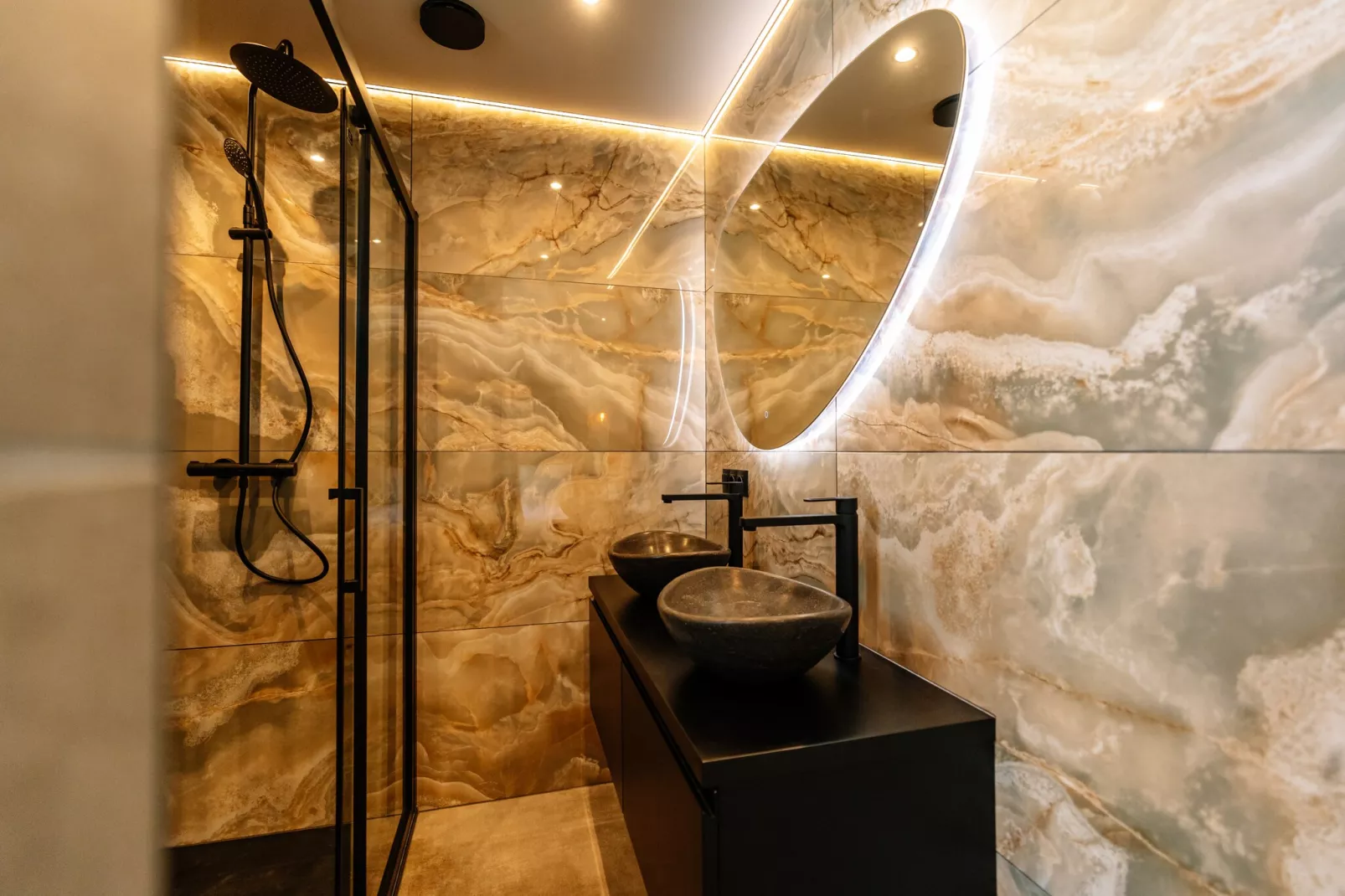 Villa Watergloed | 10 personen-Badkamer