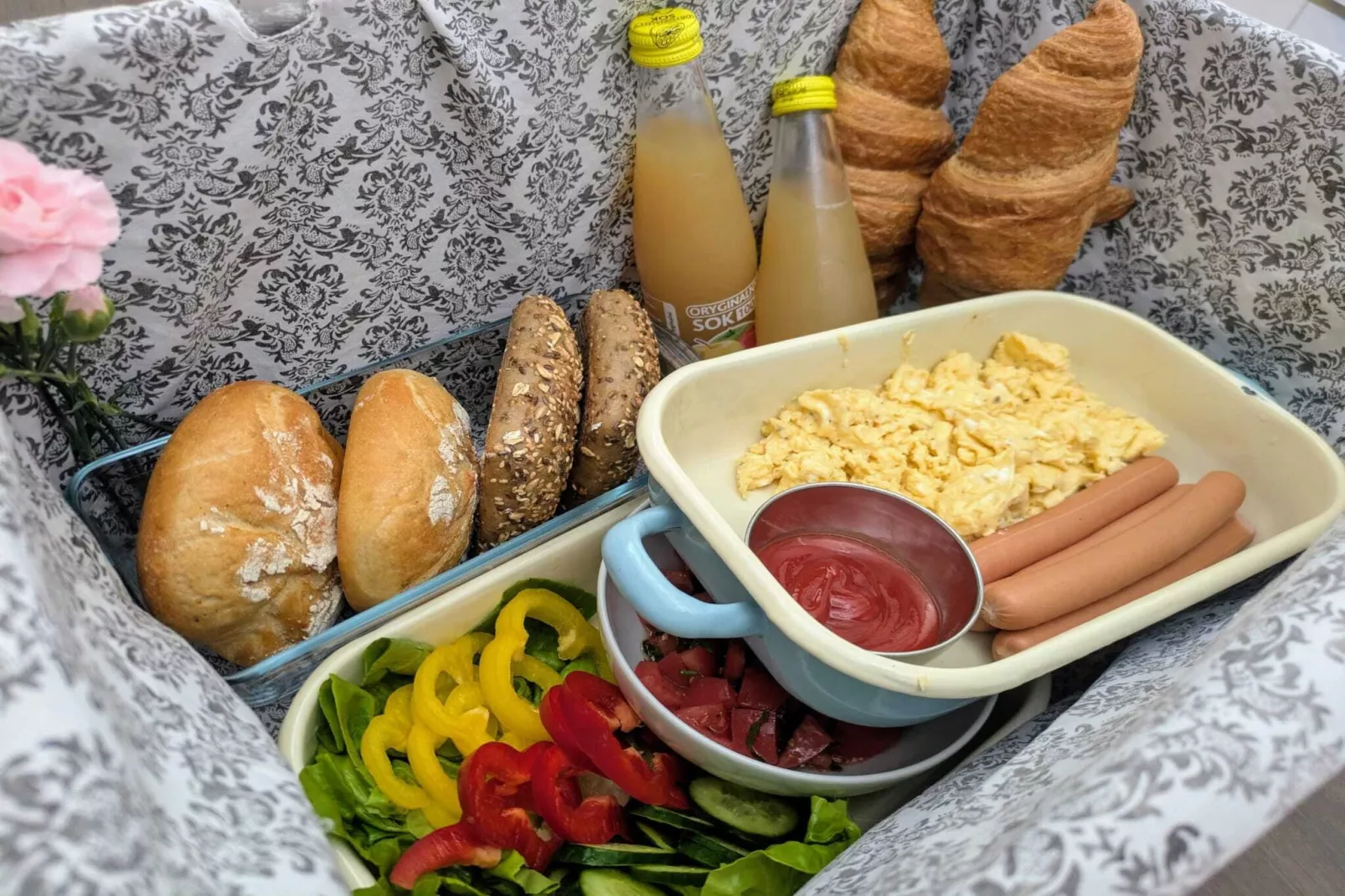 Apartament 8-osobowy na Portowej Kołobrzeg-Parkfaciliteiten