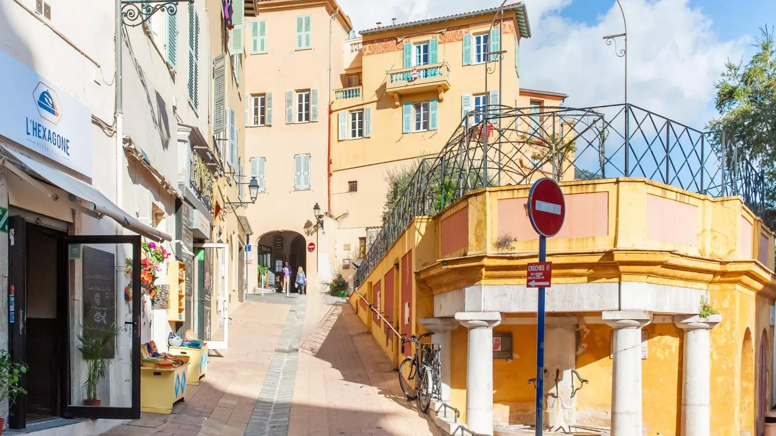 Chez Gabrielle-Gebieden zomer 1km